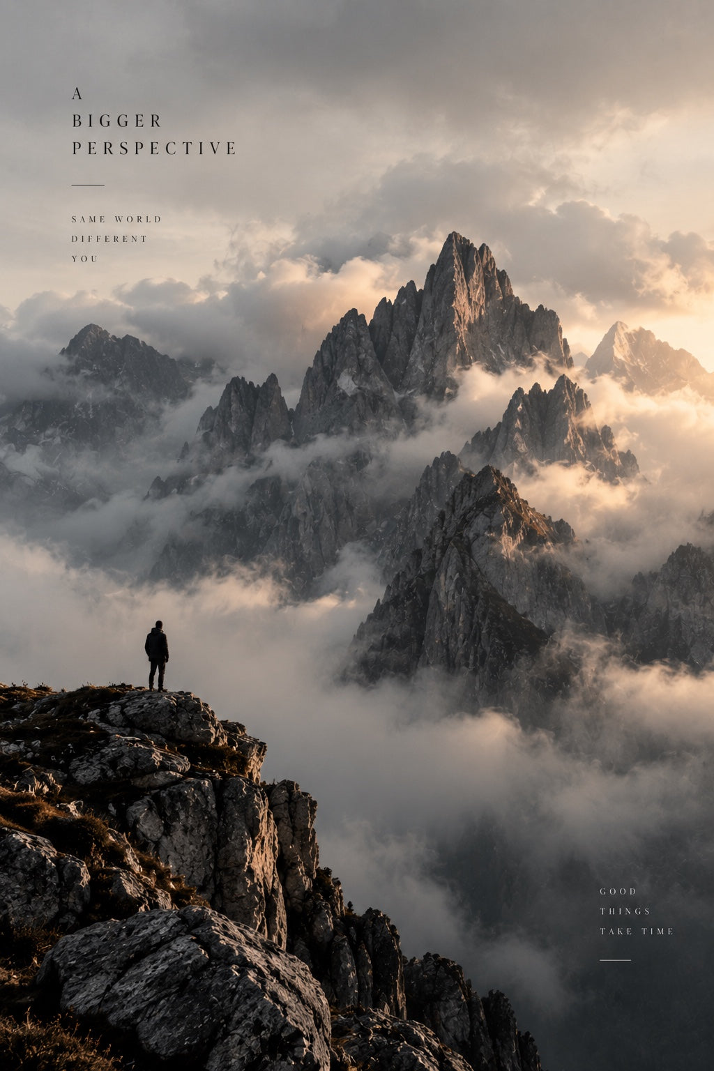 O Lume Mai Mare – art print PePerete